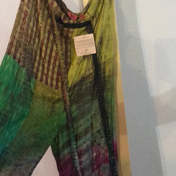 Funky Silk Patch pants OSFM - Picture 4 of 7